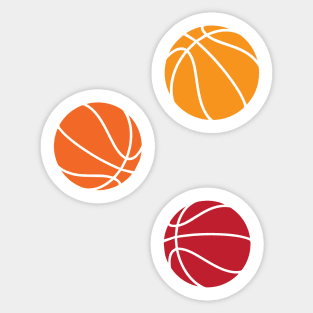 Basketball Balls, Basketball Pack Sticker